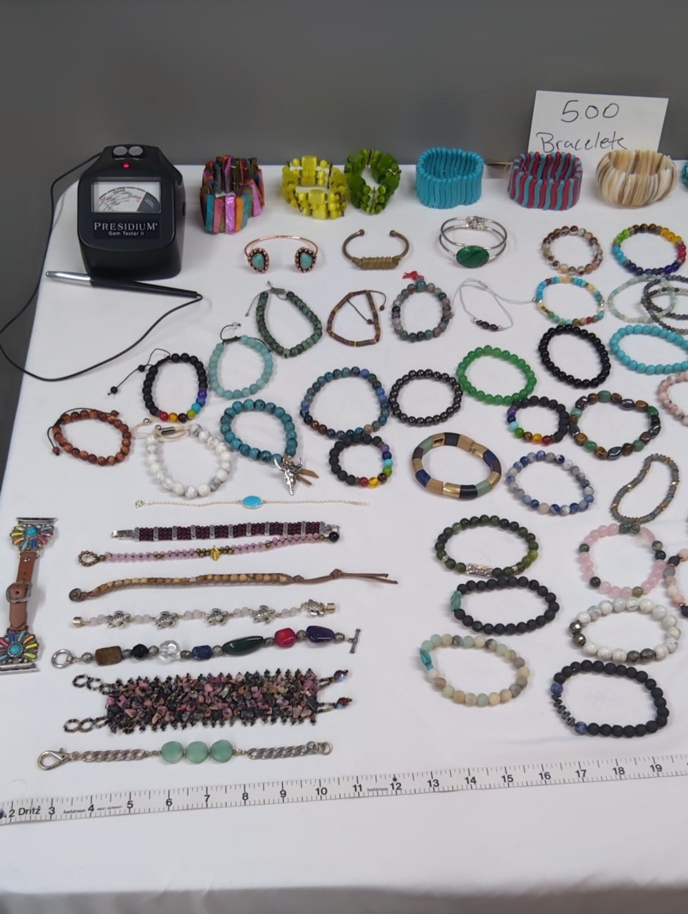 Preview For 8-4 Unlisted Live Jewelry Show.. 15.2 Stone And Crafters Lot - Picture 15 of 15
